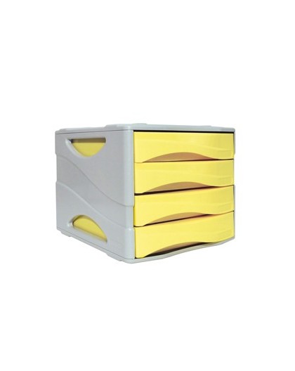 Cassettiera Keep Colour Pastel GIALLO Arda