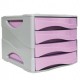 Cassettiera Keep Colour Pastel LILLA Arda