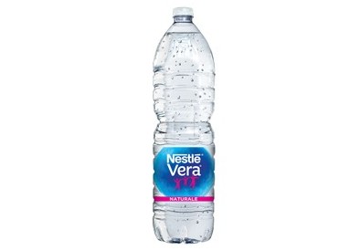 Acqua naturale bottiglia PET 1,5lt Vera