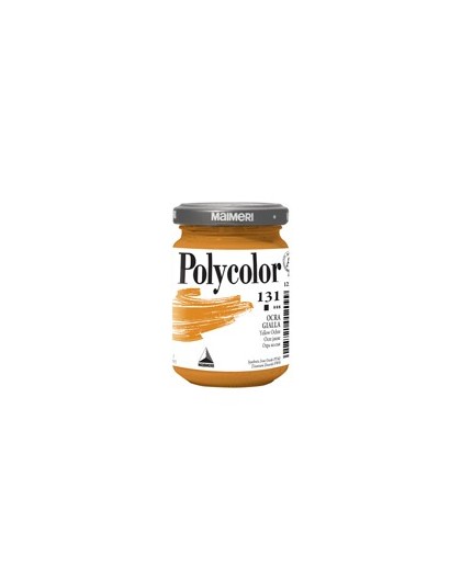 Colore vinilico Polycolor vasetto 140 ml ocra gialla Maimeri