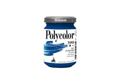 Colore vinilico Polycolor vasetto 140 ml blu oltremare Maimeri