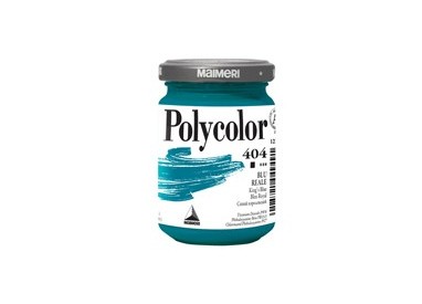 Colore vinilico Polycolor vasetto 140 ml blu reale Maimeri