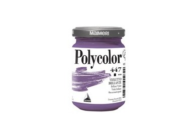 Colore vinilico Polycolor vasetto 140 ml violetto brillante Maimeri