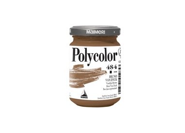 Colore vinilico Polycolor vasetto 140 ml Bruno Van Dyck Maimeri