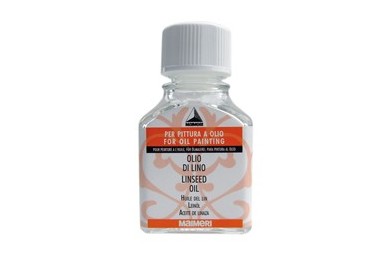 Flacone 75ml olio di lino Maimeri