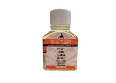 Flacone 75ml vernice damar Maimeri