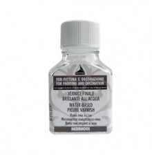 Flacone 75ml vernice finale brillante all'acqua Maimeri