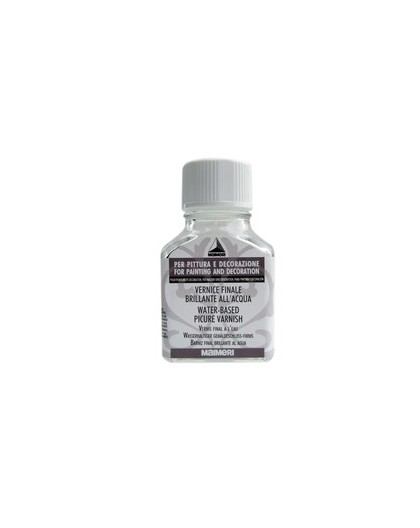 Flacone 75ml vernice finale brillante all'acqua Maimeri