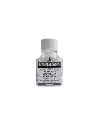 Flacone 75ml vernice finale opaca all'acqua Maimeri