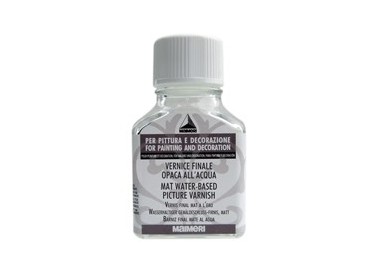 Flacone 75ml vernice finale opaca all'acqua Maimeri