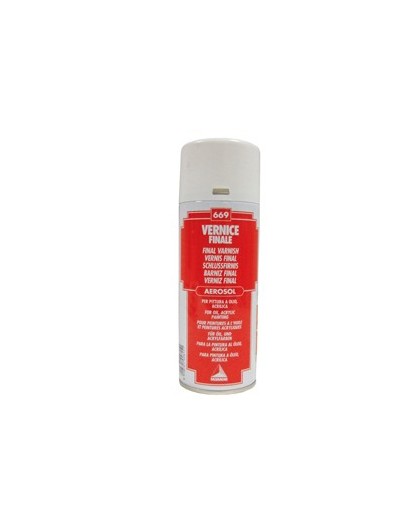 Bombola 400 ml vernice finale lucido spray Maimeri