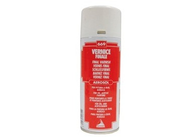 Bombola 400 ml vernice finale lucido spray Maimeri
