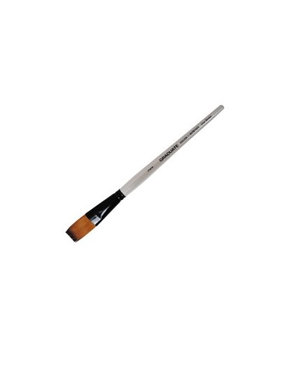Pennello sintetico Graduate Piatto extra lungo manico corto n.3/4 Daler Rowney