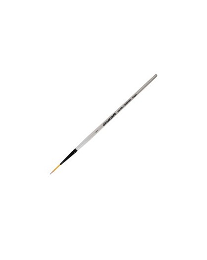 Pennello sintetico Graduate Punta lunga n.1 Manico corto Daler Rowney