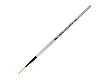Pennello sintetico Graduate Punta lunga n.2 Manico corto Daler Rowney