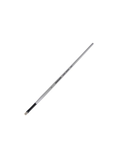 Pennello setola naturale Graduate piatto corto n.2 manico lungo Daler Rowney