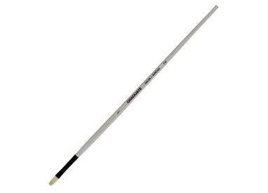 Pennello setola naturale Graduate piatto lungo n.1 manico lungo Daler Rowney