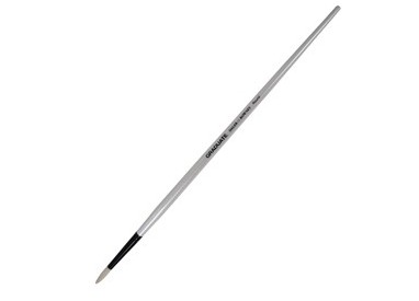 Pennello setola naturale Graduate tondo lungo n.6 manico lungo Daler Rowney