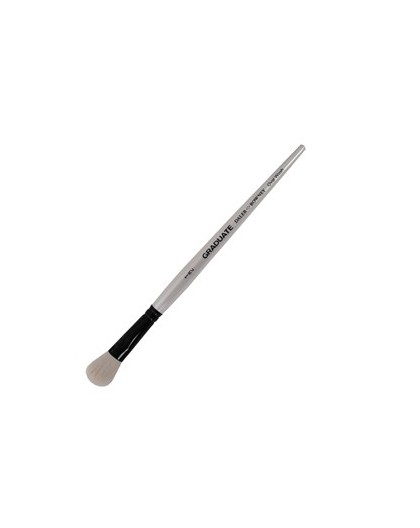 Pennello pelo Capra chiaro Graduate n.1/2 manico corto Daler Rowney