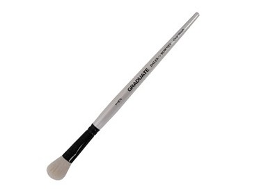 Pennello pelo Capra chiaro Graduate n.1/2 manico corto Daler Rowney
