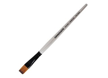 Pennello sintetico Graduate piatto quadrato n.1 manico corto Daler Rowney