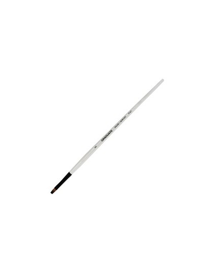 Pennello sintetico piatto corto Graduate n.6 manico lungo Daler Rowney