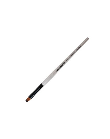 Pennello sintetico piatto corto Graduate n.16 manico lungo Daler Rowney