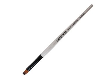 Pennello sintetico piatto Graduate n.8 manico corto Daler Rowney