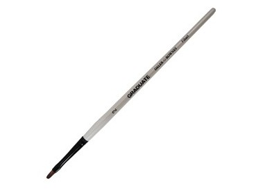 Pennello sintetico lingua gatto Graduate n.2 manico lungo Daler Rowney