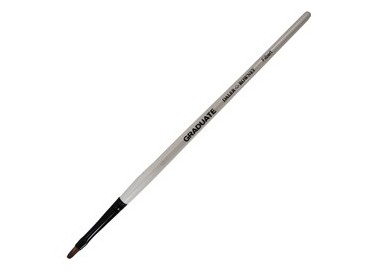 Pennello sintetico lingua gatto Graduate n.6 manico lungo Daler Rowney