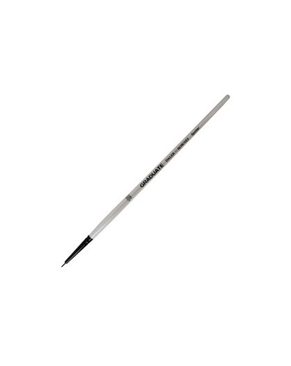 Pennello sintetico Punta Extra Lunga Graduate n.10/0 manico corto Daler Rowney