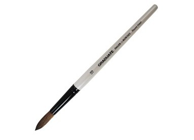 Pennello pelo pony tondo Graduate n.18 manico corto Daler Rowney
