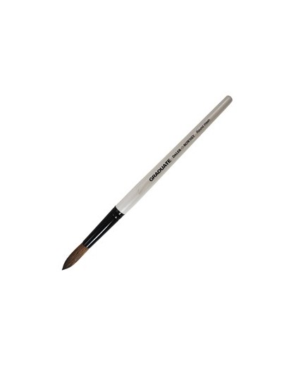 Pennello pelo pony tondo Graduate n.30 manico corto Daler Rowney