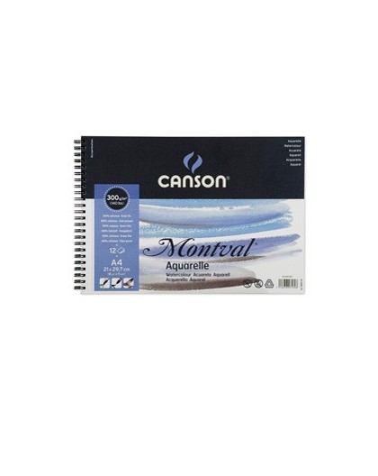 Album spiralato lato corto MONTVAL A4 12 fg.microperforati 300 gr