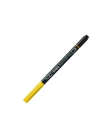 Pennarello a 2 punte AQUA BRUSH DUO giallo cromo chiaro LYRA L6520006