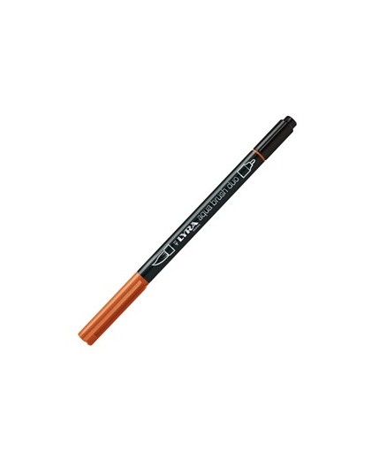 Pennarello a 2 punte AQUA BRUSH DUO cinabro LYRA L6520017