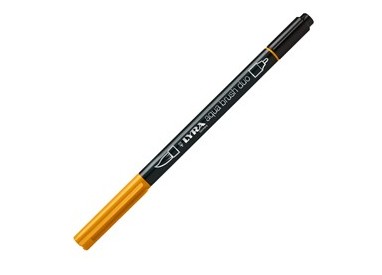Pennarello a 2 punte AQUA BRUSH DUO terra Siena naturale LYRA L6520084
