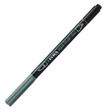 Pennarello a 2 punte AQUA BRUSH DUO grigio medio freddo LYRA L6520097