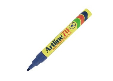 Marcatore artline A 70 permanente punta tonda blu