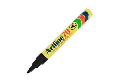 Marcatore artline A 70 permanente punta tonda nero