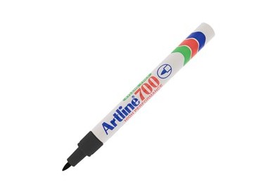 Marcatore artline A 700 permanente punta tonda 0,7mm nero