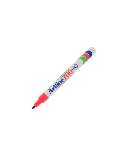 Marcatore artline A 700 permanente punta tonda 0,7mm rosso