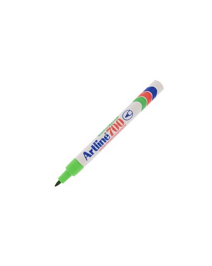 Marcatore artline A 700 permanente punta tonda 0,7mm verde