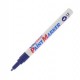 Marcatore artline A 440 punta tonda fine a vernice blu