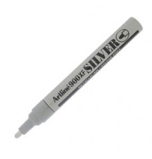 Marcatore artline A 900 a vernice punta tonda argento