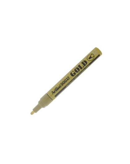 Marcatore artline A 900 a vernice punta tonda oro