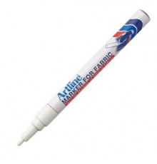 Marcatore per tessuto artline punta tonda 1,2mm bianco