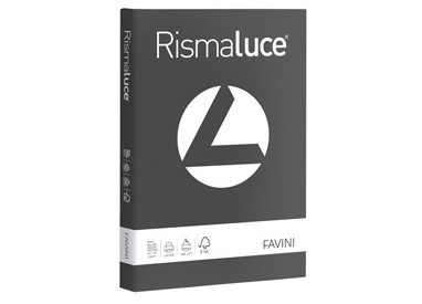 Carta RISMALUCE 200gr A4 125fg grafite 72 Favini