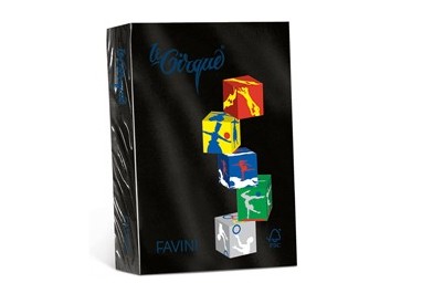 Carta LECIRQUE A4 80gr 500fg nero 400 FAVINI