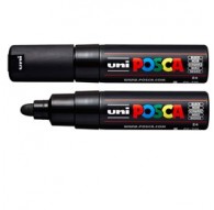 Marcatore UNI POSCA PC7M p.large 4,5-5,5mm nero UNI MITSUBISHI